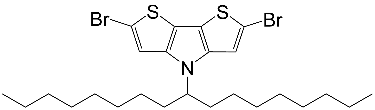 4H-Dithieno[3,2-b:2',3'-d]pyrrole,2,6-dibromo-4-(1-octylnonyl)-, homopolyme